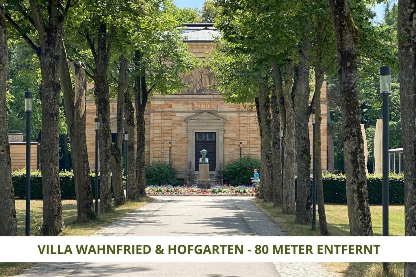 Apartment Wahnfried No5 - Zentrales Cityapartment Kueche Mit Duschbad - 300M Zur Fussgaengerzone Байройт Экстерьер фото